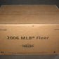 2006 Fleer Baseball Case (Retail) (20 Box)