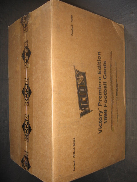 1999 Upper Deck Victory Football Case (12 Box)