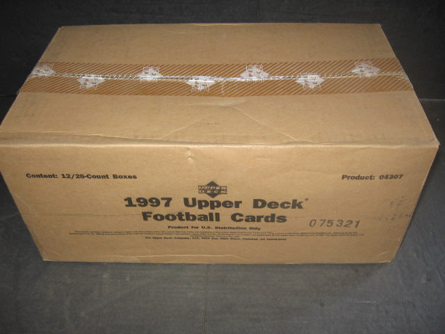 1997 Upper Deck Football Case (Retail) (12 Box)