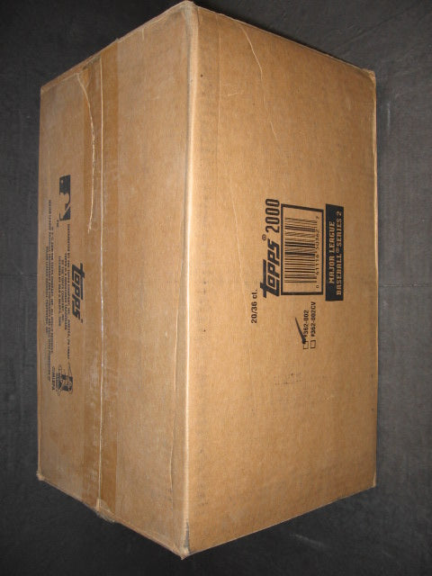 2000 Topps Baseball Series 2 Case (Retail) (20 Box)