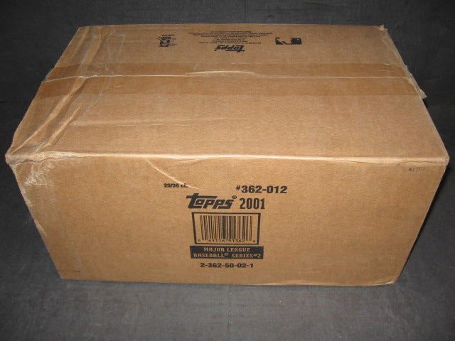 2001 Topps Baseball Series 2 Case (Retail) (20 Box)