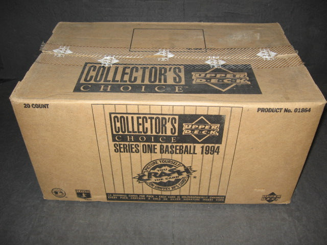 1994 Upper Deck Collector's Choice Baseball Series 1 Case (20 Box)