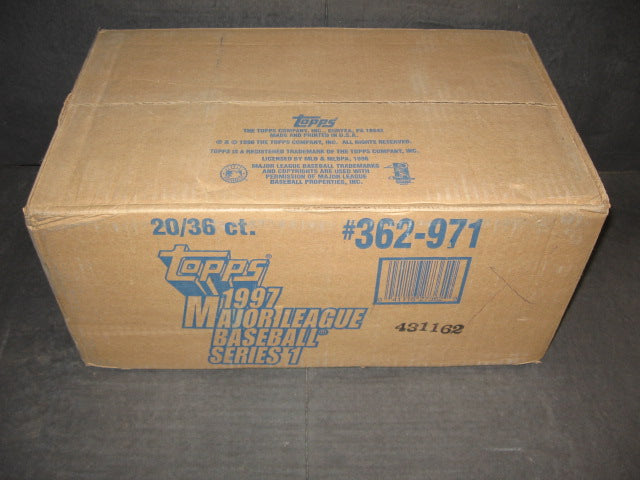 1997 Topps Baseball Series 1 Case (Retail) (20 Box)