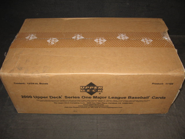 2000 Upper Deck Baseball Series 1 Case (Retail) (12 Box)