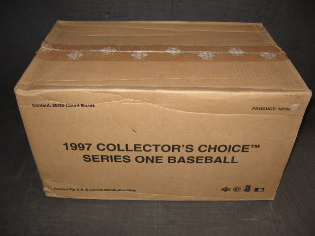 1997 Upper Deck Collector's Choice Baseball Series 1 Case (20 Box)