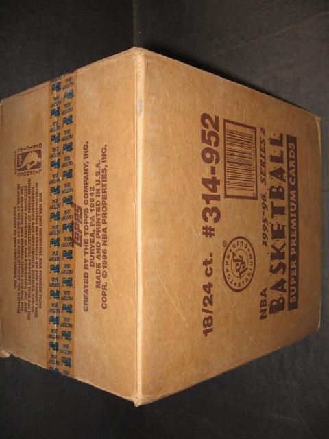1995/96 Topps Stadium Club Basketball Series 2 Case (18 Box)