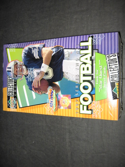 1997 Upper Deck Collector's Choice Football Series 2 Box (Retail) (36/14)