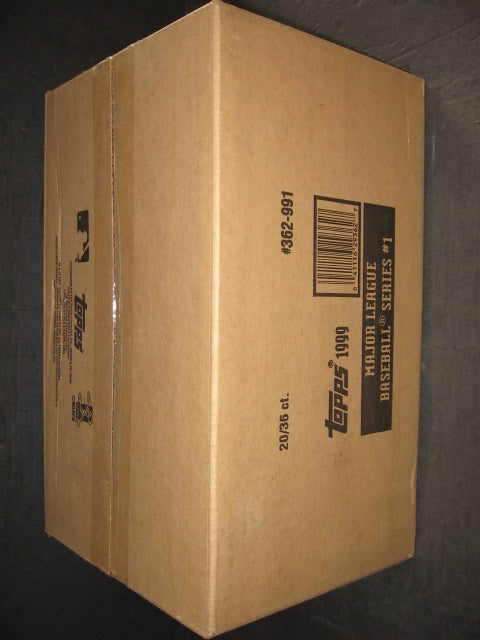 1999 Topps Baseball Series 1 Case (Retail) (20 Box)