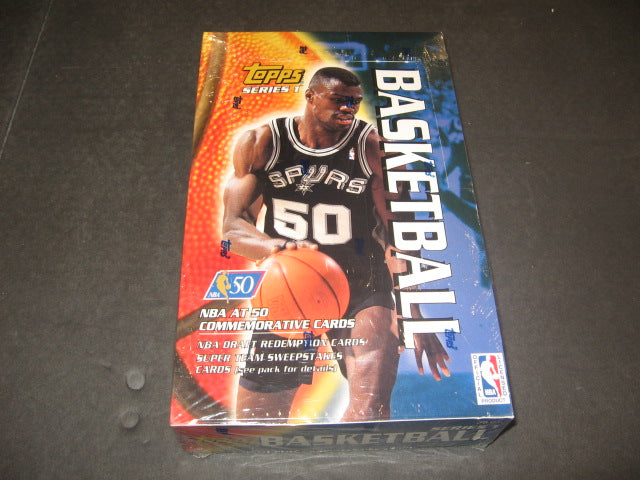 1996/97 Topps Basketball Series 1 Box (Retail)