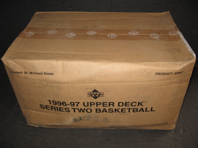 1996/97 Upper Deck Basketball Series 2 Case (24 Box)