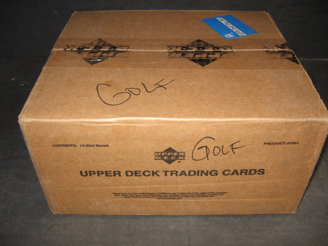 2001 Upper Deck Golf Case (Retail) (12 Box) (07661)