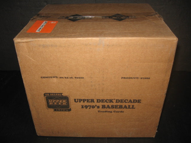 2001 Upper Deck Decade of the 70s Baseball Case (20 Box)
