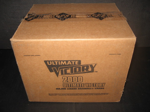 2000 Upper Deck Ultimate Victory Baseball Case (20 Box)