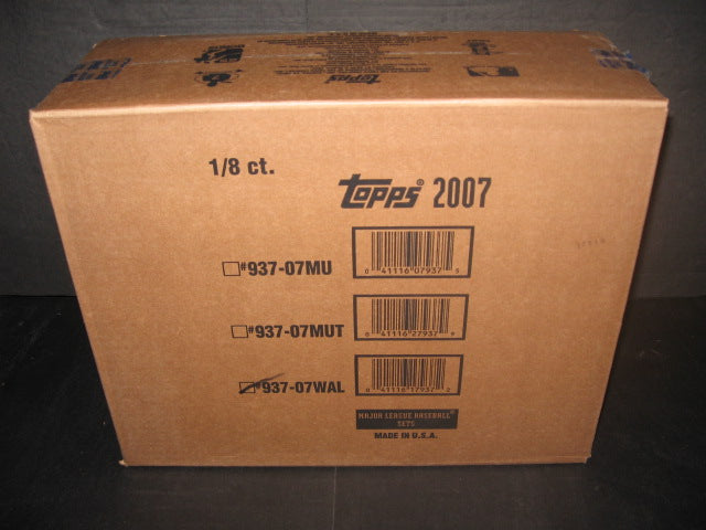 2007 Topps Baseball Factory Set Case (Retail) (8 Sets)