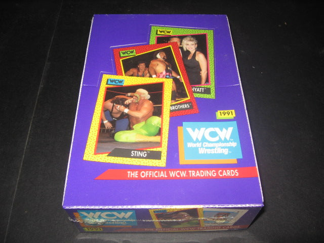1991 Impel WCW Wrestling Box (Read)