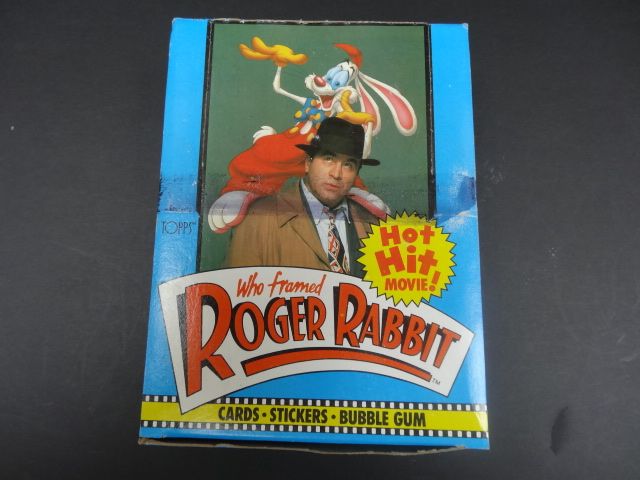 1988 Topps Roger Rabbit Unopened Wax Box (X-Out)