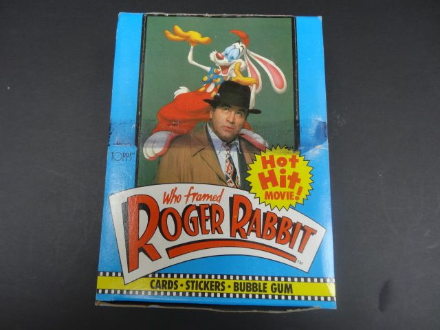 1988 Topps Roger Rabbit Unopened Wax Box