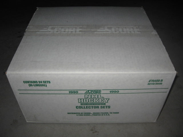 1990/91 Score Hockey Factory Set Case (Canadian) (24 Sets)