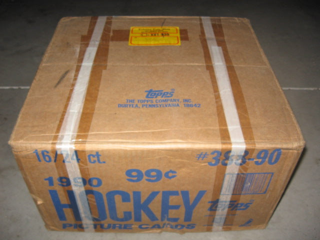 1990/91 Topps Hockey Cello Case (16 Box)