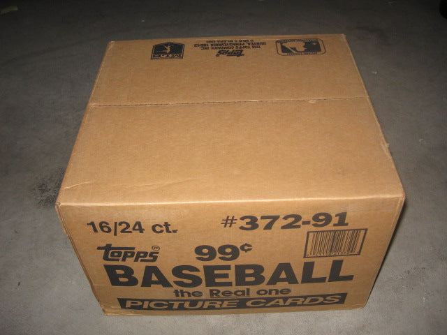 1991 Topps Baseball Cello Case (16 Box)