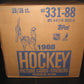1988/89 Topps Hockey Unopened Wax Case (20 Box) (BBCE)