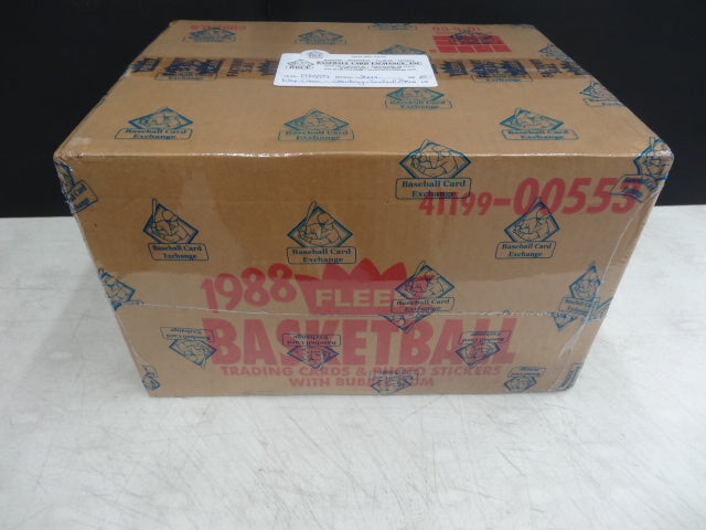 1988/89 Fleer Basketball Unopened Wax Case (12 Box) (Authenticate)