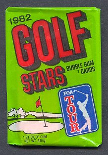 1982 Donruss Golf Unopened Wax Pack