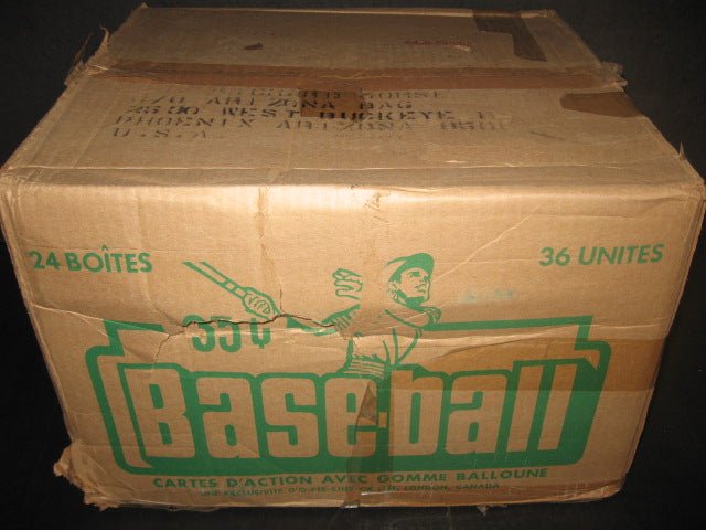 1984 OPC O-Pee-Chee Baseball Unopened Wax Case (24 Box) (Authenticate)