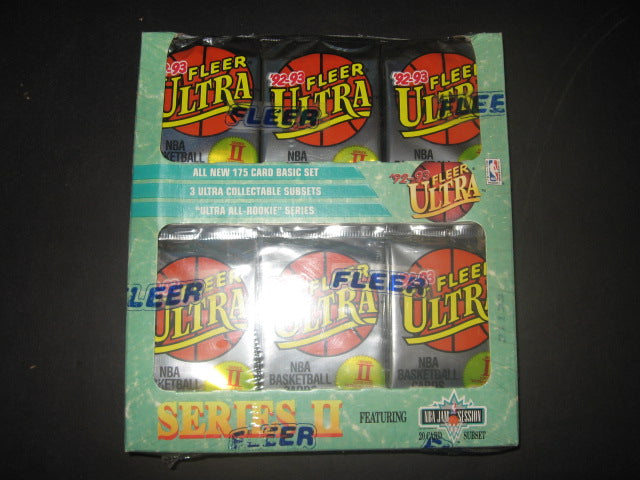 1992/93 Fleer Ultra Basketball Series 2 Box (Magazine)