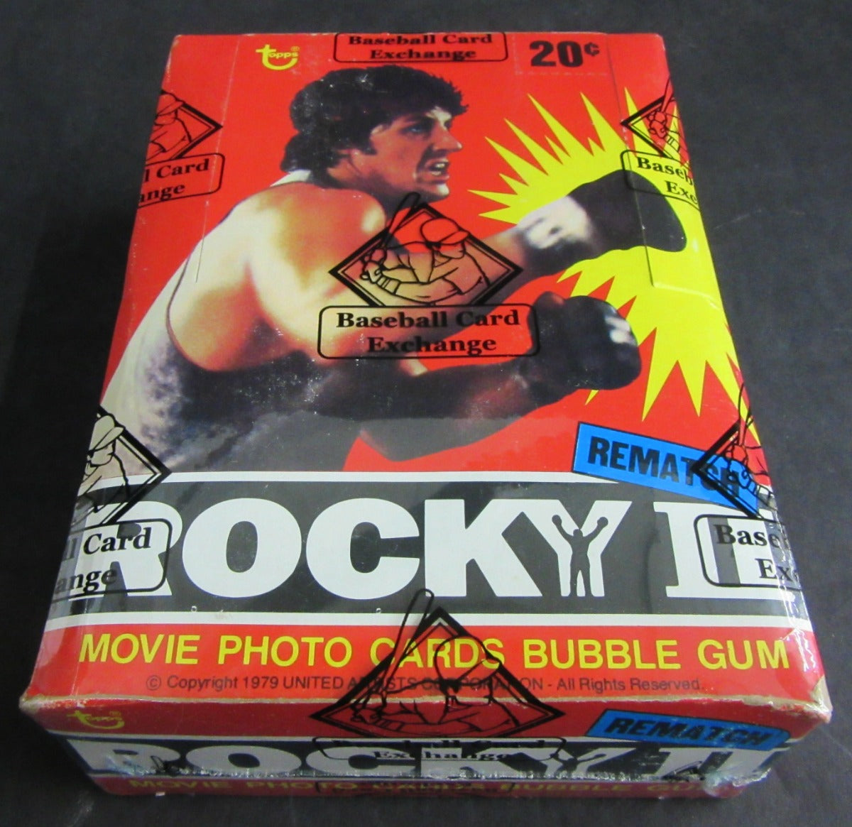 1979 Topps Rocky II Unopened Wax Box (BBCE)