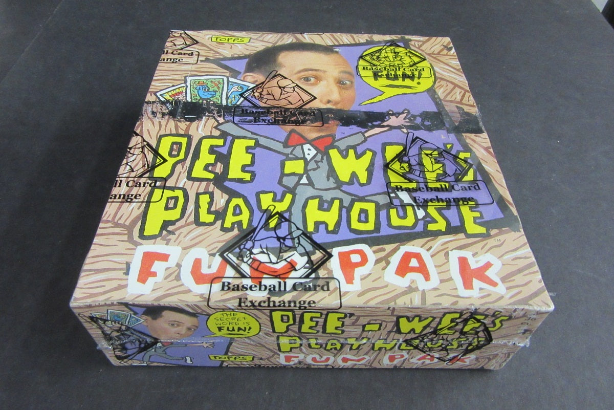 1988 Topps Pee Wee's Playhouse Unopened Box (BBCE) (X-Out)