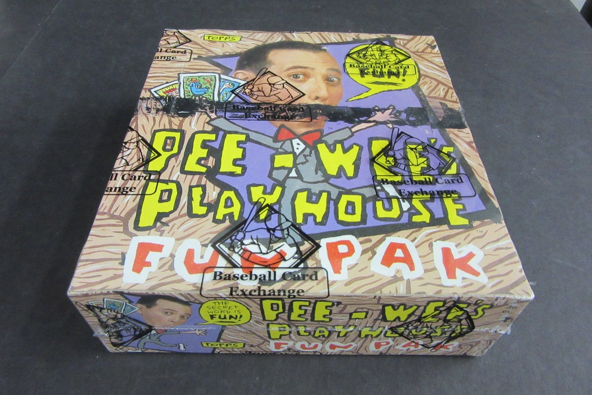 1988 Topps Pee Wee's Playhouse Unopened Box (Authenticate)