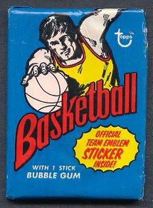 1973/74 Topps Basketball Unopened Wax Pack