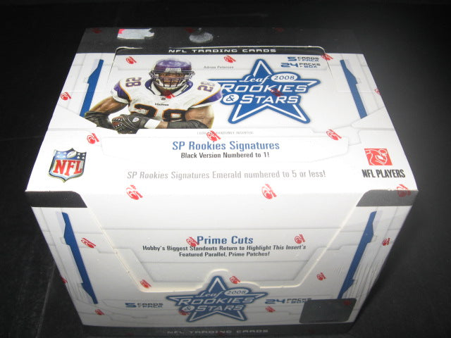 2008 Donruss Leaf Rookies & Stars Football Box (Hobby)