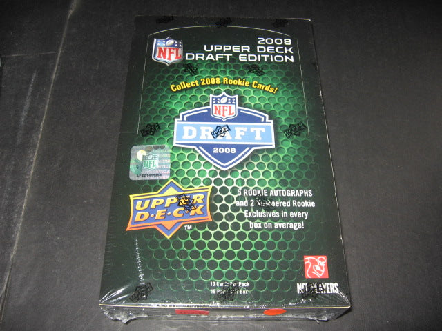 2008 Upper Deck Draft Edition Football Box (Hobby)