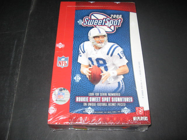 2006 Upper Deck Sweet Spot Football Box (Hobby)