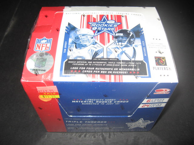 2005 Leaf Rookies & Stars Football Box (Hobby)