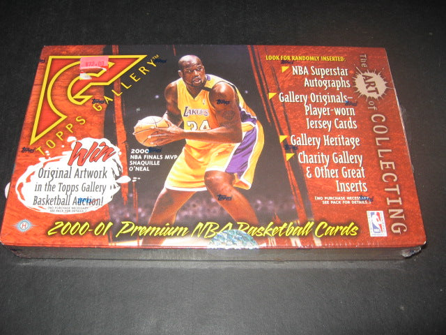 2000/01 Topps Gallery Basketball Box (Hobby)