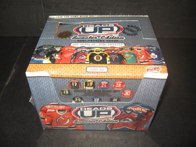 2003/04 Pacific Heads Up Sweater Hockey Box (Hobby)