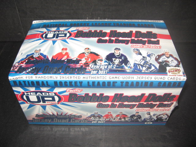 2001/02 Pacific Heads Up Bobble Head Hockey Box