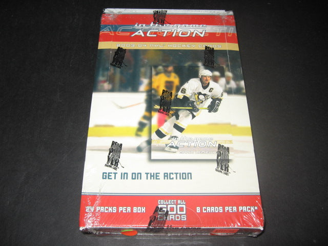 2003/04 ITG In The Game Be A Player In The Game Action Hockey Box