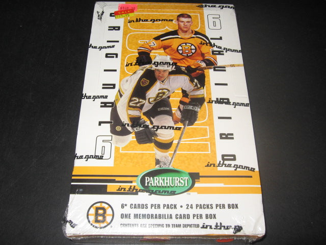 2003/04 ITG In The Game Parkhurst Original 6 Hockey Box (Bruins)