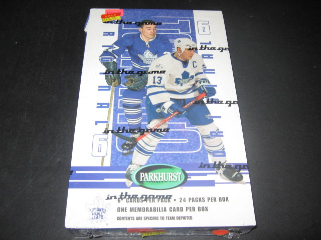 2003/04 ITG In The Game Parkhurst Original 6 Hockey Box (Maple Leafs)