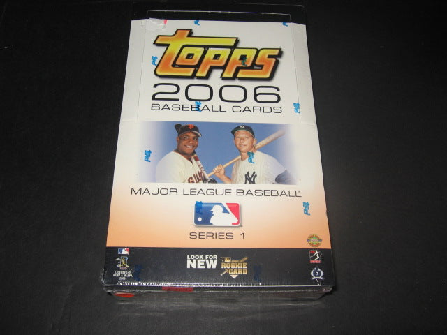 2006 Topps Baseball Series 1 Jumbo Box (HTA)