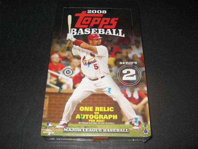 2008 Topps Baseball Series 2 Box (Hobby)