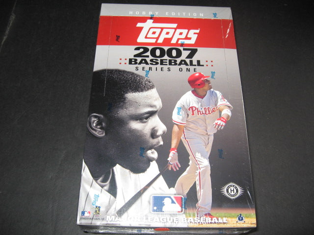 2007 Topps Baseball Series 1 Box (Hobby)