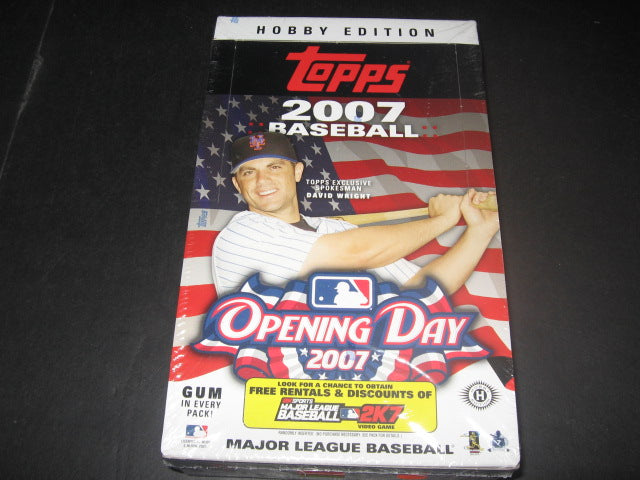 2007 Topps Opening Day Baseball Box (Hobby)