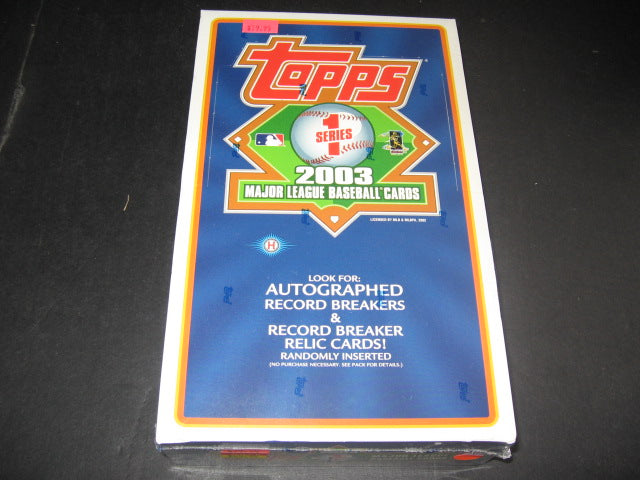 2003 Topps Baseball Series 1 Box (Hobby)