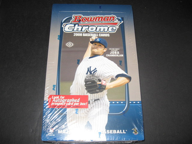 2008 Bowman Chrome Baseball Box (Hobby)