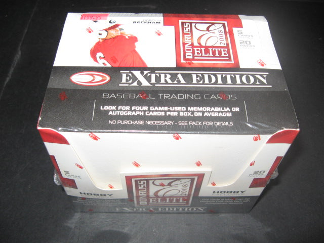 2008 Donruss Elite Extra Edition Baseball Box (Hobby)